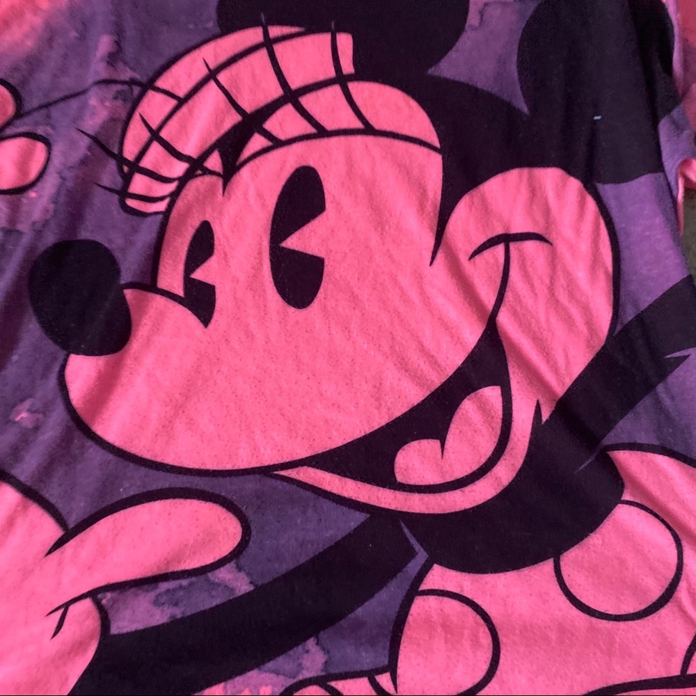 Pink Mickey Mouse shirt